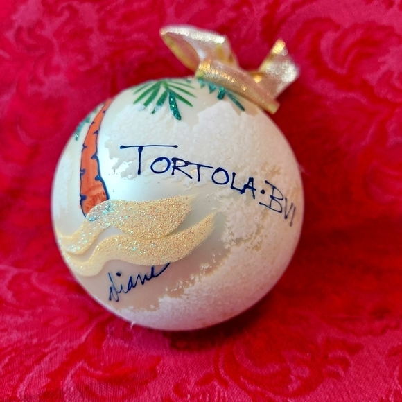 Eliane Palm Tree Christmas Ornament - Picture 4 of 6